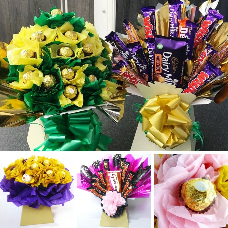 How To Make Chocolate & Candy Bouquet Workshop | Neelam Meetcha Gift ...